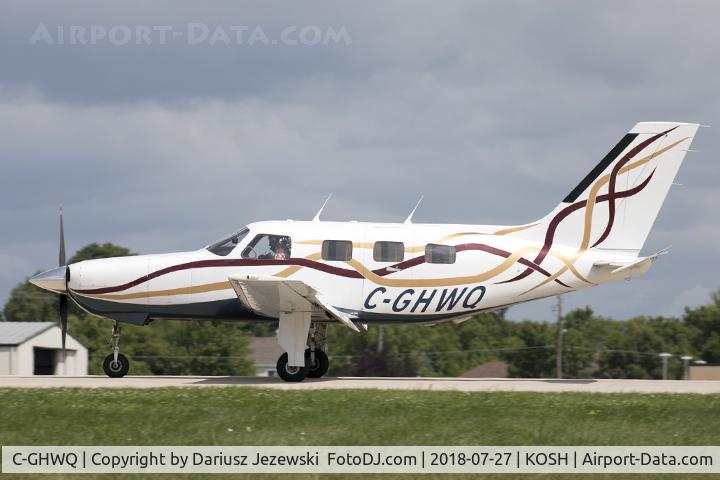 C-GHWQ, 1986 Piper PA-46-310P Malibu Malibu C/N 46-08051, Piper PA-46-310P Malibu  C/N 4608051, C-GHWQ
