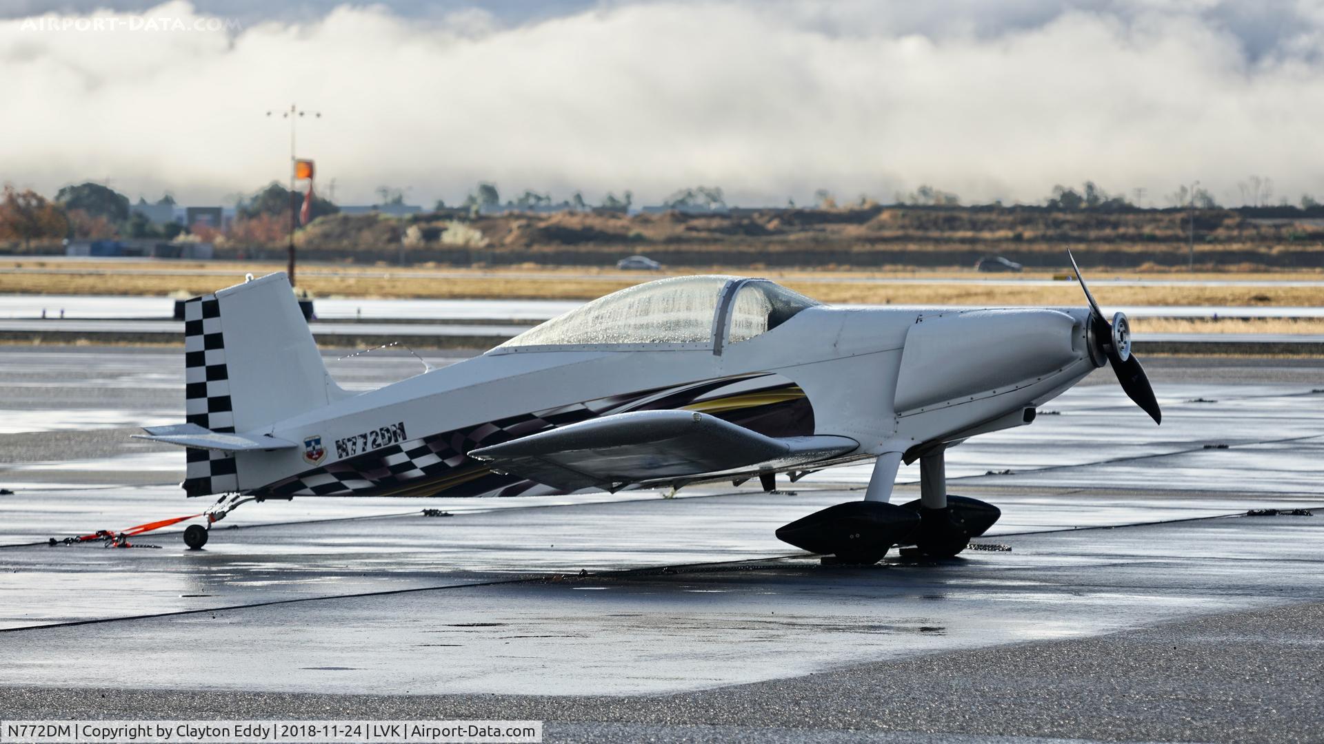 N772DM, 2012 Dean Thorp T-18 C/N 133, Livermore Airport California 2018.
