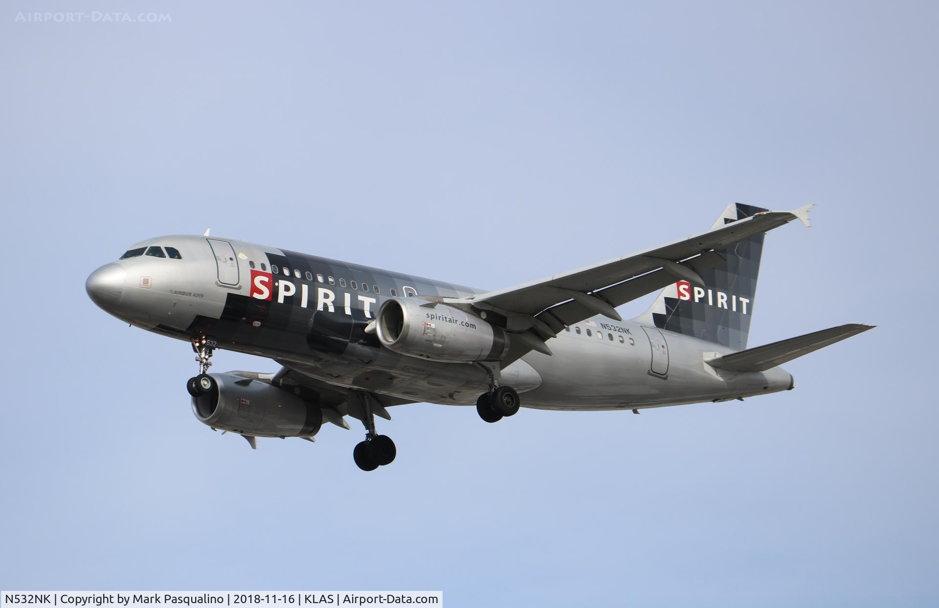 N532NK, 2007 Airbus A319-132 C/N 3165, Airbus A319-132