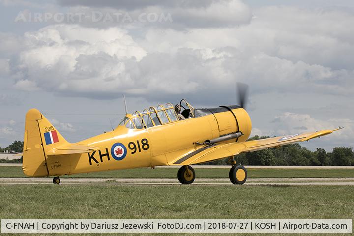 C-FNAH, 1941 Noorduyn AT-16 Harvard II C/N 66-2651, Noorduyn AT-16 Harvard II  C/N 66-2651, C-FNAH