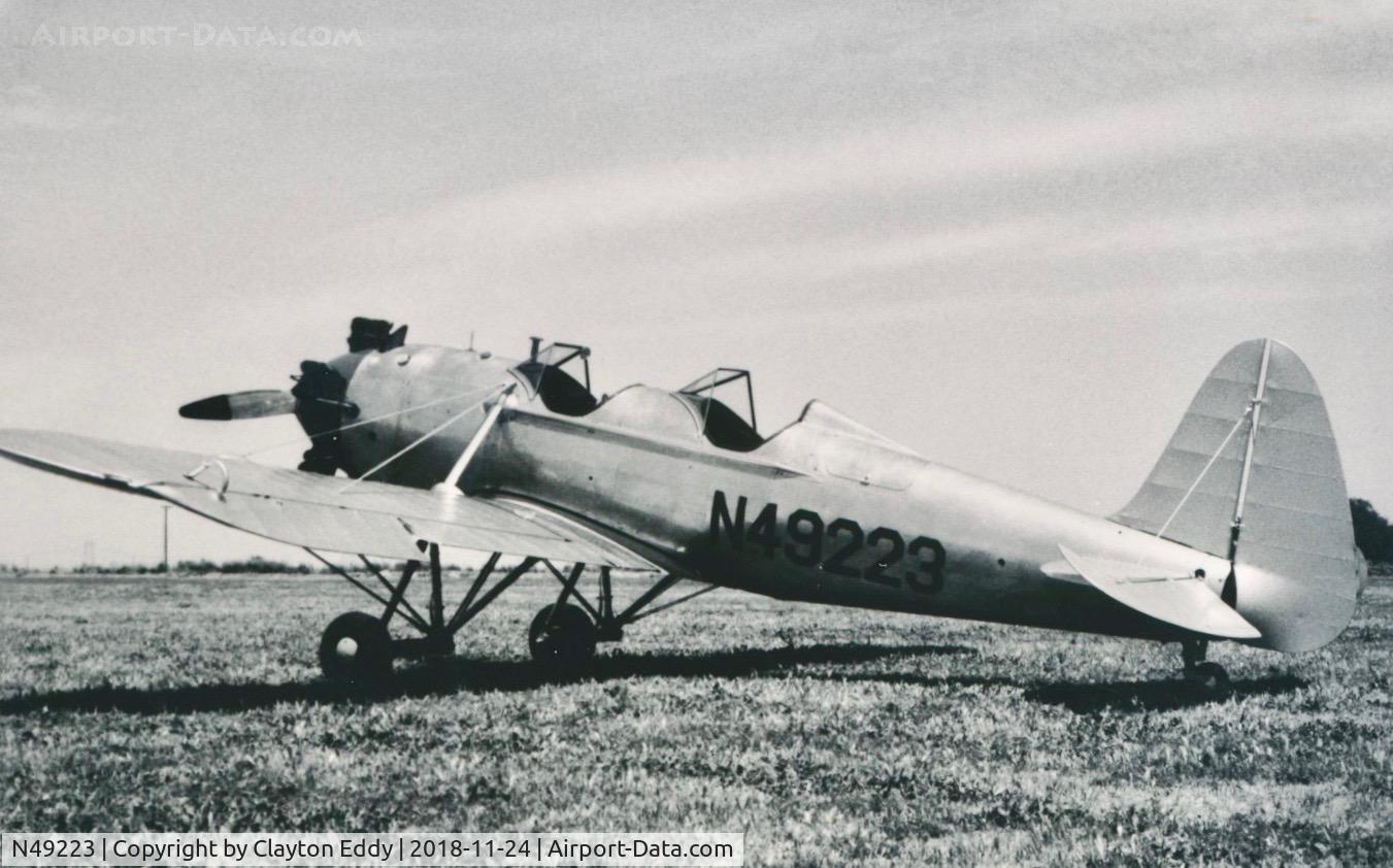 N49223, 1941 Ryan Aeronautical ST3KR C/N 1014, N49223 1971.