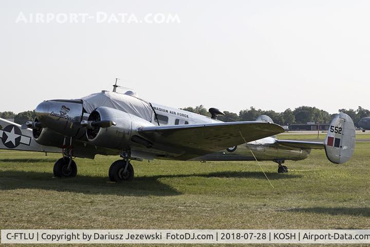 C-FTLU, 1952 Beech Expeditor 3NM C/N CA-152, Beech D18S Expeditor  C/N A-752, C-FTLU