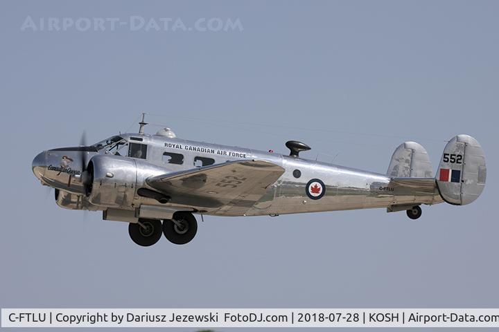 C-FTLU, 1952 Beech Expeditor 3NM C/N CA-152, Beech D18S Expeditor  C/N A-752, C-FTLU