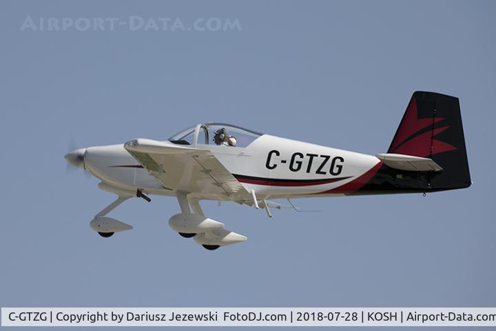 C-GTZG, 2012 Vans RV-9A C/N 90200, Vans RV-9A  C/N 90200, C-GTZG
