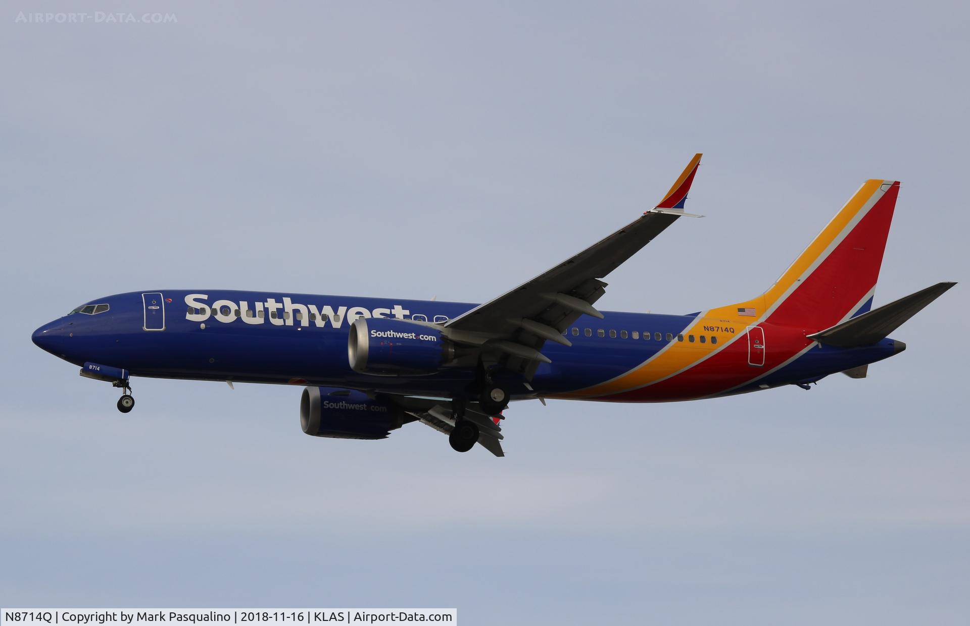 N8714Q, 2017 Boeing 737-8 MAX C/N 36934, Boeing 737-8 MAX