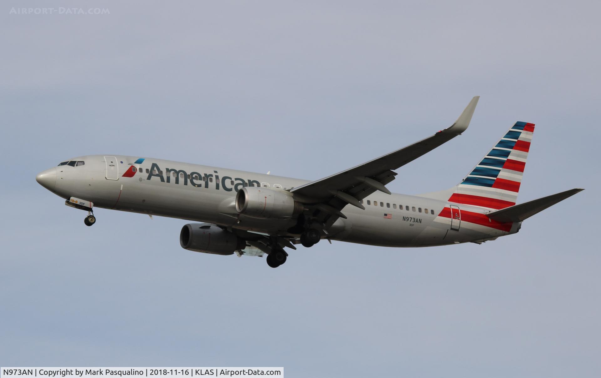 N973AN, 2001 Boeing 737-823 C/N 29548, Boeing 737-823