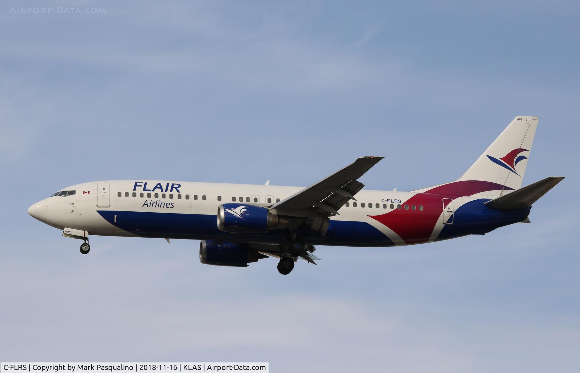 C-FLRS, 1998 Boeing 737-490 C/N 28888, Boeing 737-490