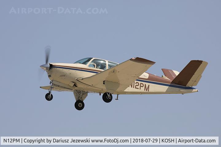 N12PM, 1964 Beech S35 Bonanza C/N D-7514, Beech S35 Bonanza  C/N D-7514, N12PM