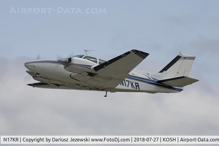 N17KR, 1966 Beech C55 Baron (95-C55) C/N TE-210, Beech 95-C55 Baron  C/N TE-210, N17KR