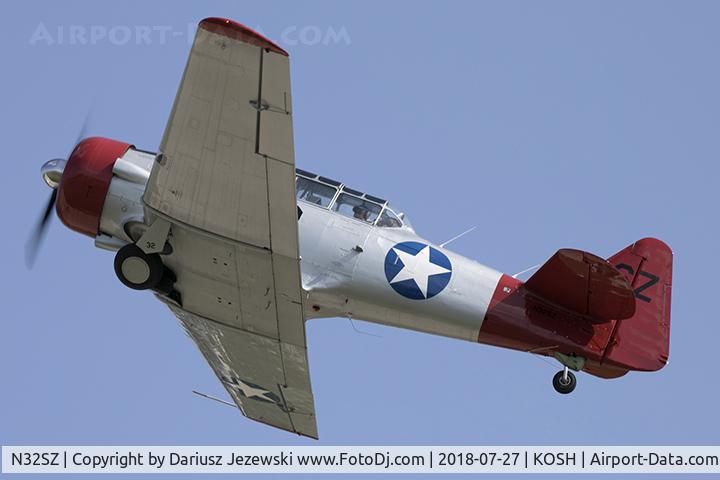 N32SZ, 1959 North American T-6G Texan C/N 168-325, North American T-6D Texan  C/N 49-3221A, N32SZ