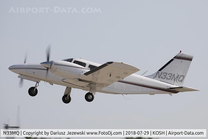 N33MQ, 1976 Piper PA-34-200T C/N 34-7770027, Piper PA-34-200T Seneca II  C/N 34-7770027, N33MQ