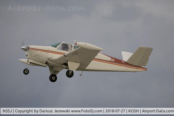 N35J, 1958 Beech J35 Bonanza C/N D-5699, Beech J35 Bonanza  C/N D-5699, N35J