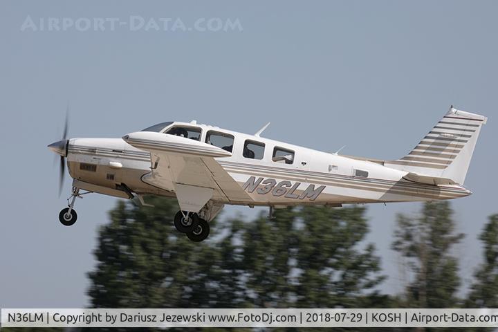 N36LM, 1980 Beech A36TC Bonanza 36 C/N EA-67, Beech A36TC Bonanza 36  C/N EA-67, N36LM