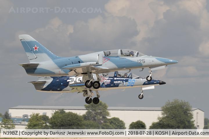 N39BZ, 1984 Aero L-39 Albatros C/N 432925, Aero Vodochody L-39 Albatros  C/N 432925, N39BZ