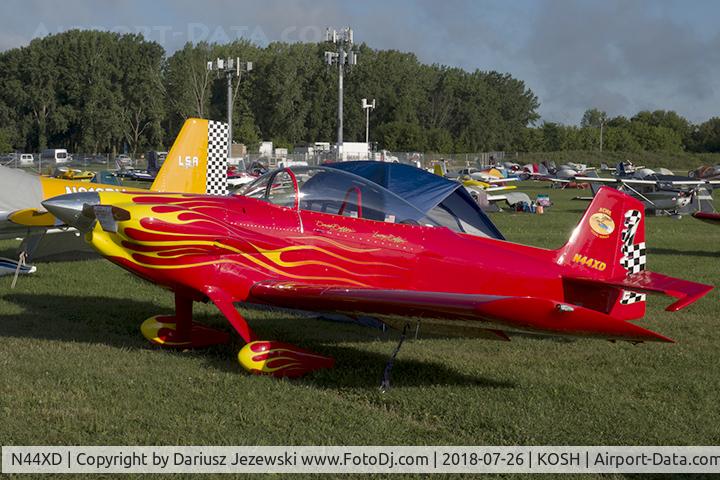 N44XD, 1999 Vans RV-4 C/N 1054, Vans RV-4  C/N 1054, N44XD