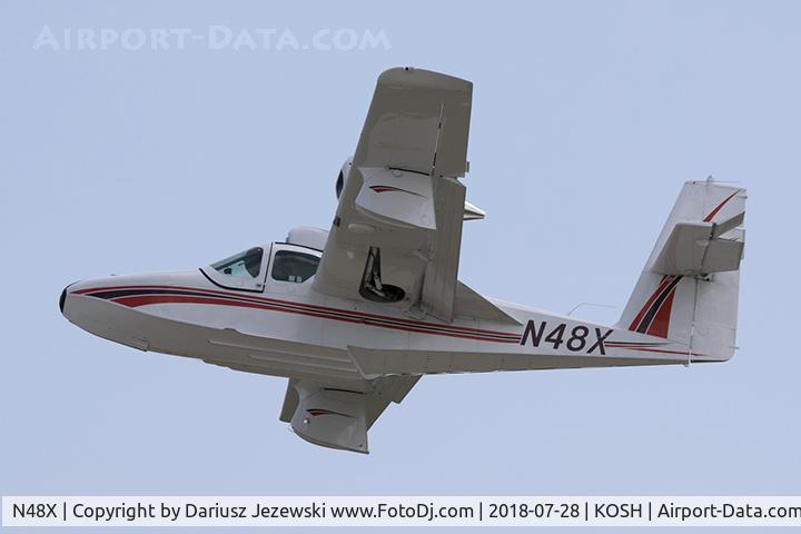 N48X, 1973 Lake LA-4-200 Buccaneer C/N 560, Lake LA-4-200 Buccaneer  C/N 560, N48X