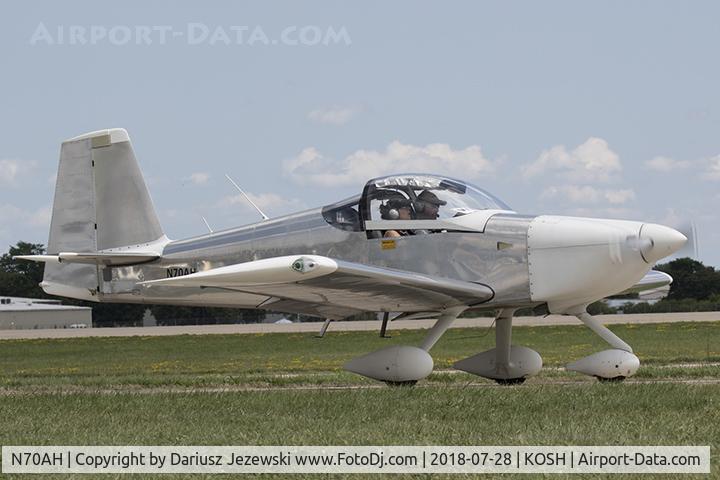 N70AH, Vans RV-7A C/N 71099, Vans RV-7A  C/N 71099, N70AH