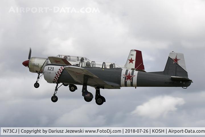 N73CJ, 1973 Nanchang CJ-6A C/N 2951231, Nanchang CJ-6A  C/N 2951231, N73CJ