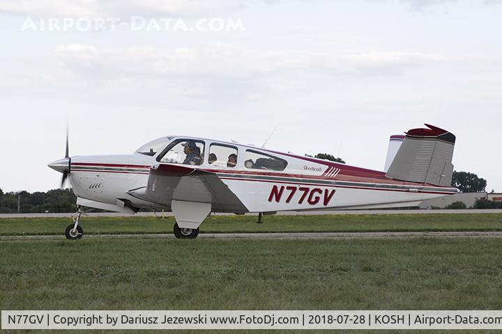 N77GV, 1964 Beech S35 Bonanza C/N D-7693, Beech S35 Bonanza  C/N D-7693, N77GV