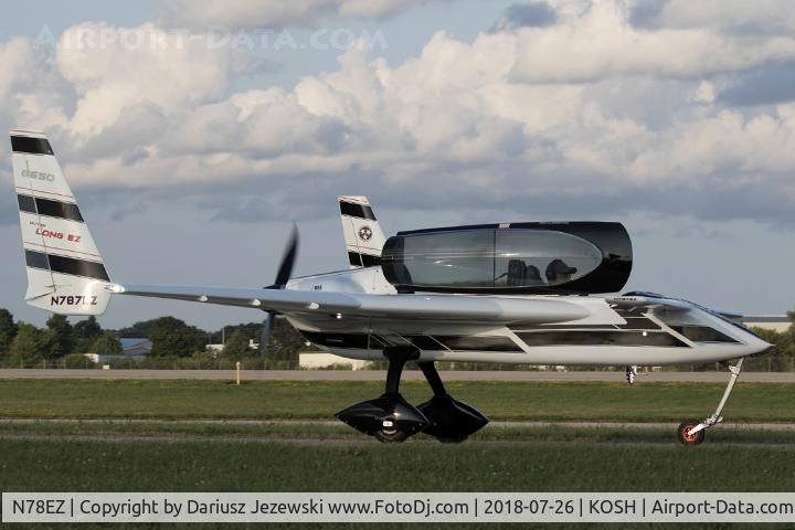 N78EZ, 1977 Rutan VariEze C/N 77, VARI-EZE  C/N 77, N78EZ