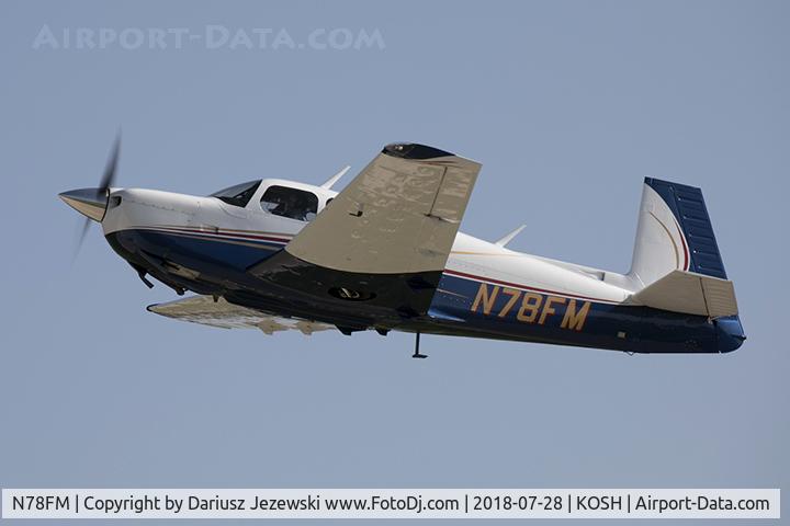 N78FM, 1978 Mooney M20J 201 C/N 24-0768, Mooney M20J 201  C/N 24-0768, N78FM