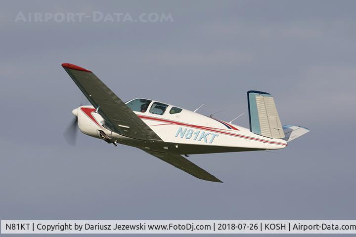N81KT, 1956 Beech G35 Bonanza C/N D-4652, Beech G35 Bonanza  C/N D-4652, N81KT