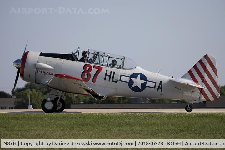 N87H, 1941 North American AT-6D Texan C/N 41-34571, North American AT-6D Texan  C/N 41-34571, N87H