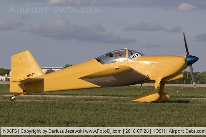 N96FS, 2008 Vans RV-6 C/N 21585, Vans RV-6  C/N 21585, N96FS