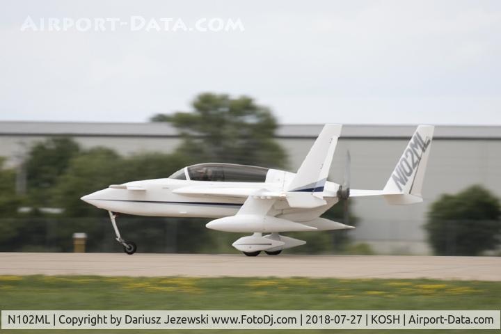 N102ML, 2000 Rutan Long-EZ C/N 001 (N102ML), Rutan Long-EZ  C/N 001, N102ML