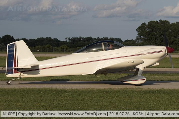 N10PE, 1989 Vans RV-4 C/N 2041, Vans RV-4  C/N 2041, N10PE