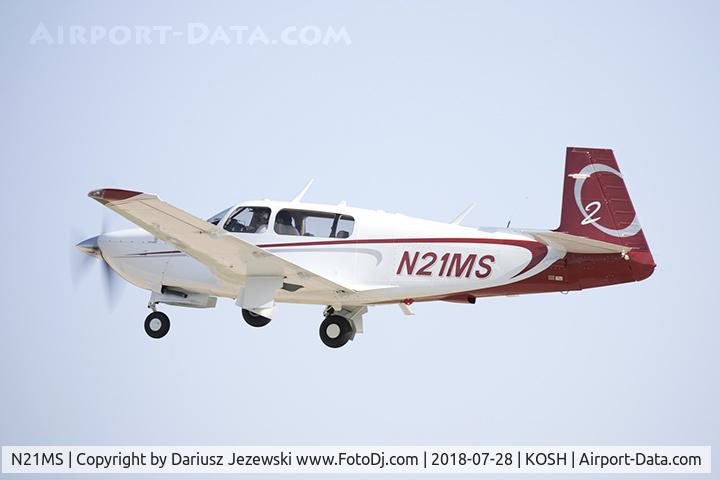 N21MS, 1999 Mooney M20R Ovation C/N 29-0197, Mooney M20R Ovation  C/N 29-0197, N21MS