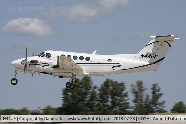 N44UF, 1975 Beech 200 King Air C/N BB-36, Beech 200 Super King Air  C/N BB-36, N44UF