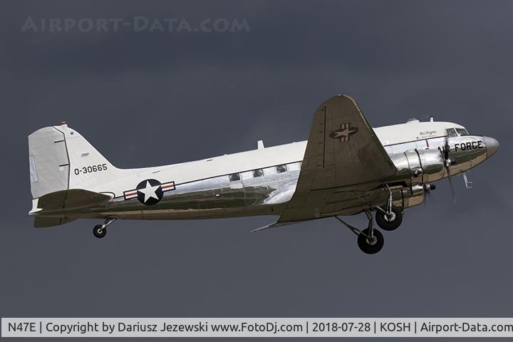 N47E, 1943 Douglas DC-3C (C-47A-60-DL) C/N 13816, Douglas DC-3C 