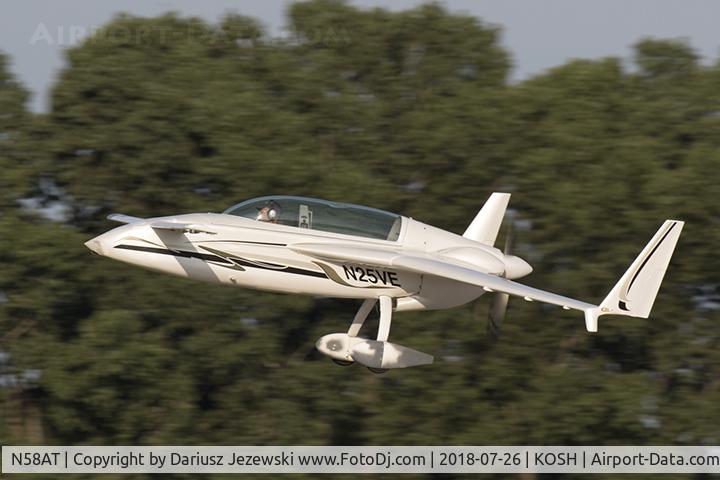 N58AT, 1994 Rutan Long-EZ C/N 1266, Rutan Long-EZ  C/N 1266, N58AT