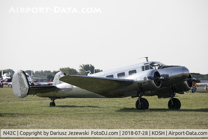 N42C, Beech D18S C/N A-468, Beech D18S  C/N A-468, N42C