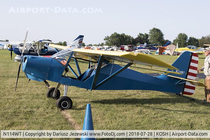 N114WT, 2011 Skystar Kitfox Classic 4 C/N C9812 0227, Kitfox Classic IV  C/N C9812 0227, N114WT