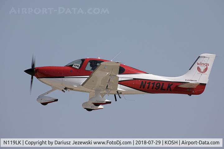 N119LK, 2016 Cirrus SR22 Carbon C/N 4366, Cirrus SR22  C/N 4366, N119LK