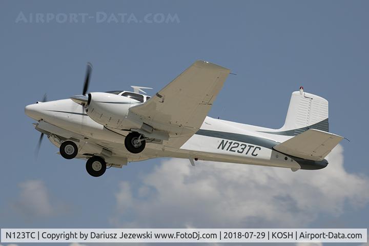 N123TC, 1963 Beech D50E Twin Bonanza C/N DH-339, Beech D50E Twin Bonanza  C/N DH-339, N123TC