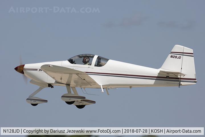 N128JD, 1999 Vans RV-6A C/N 24632, Vans RV-6A  C/N 24632, N128JD