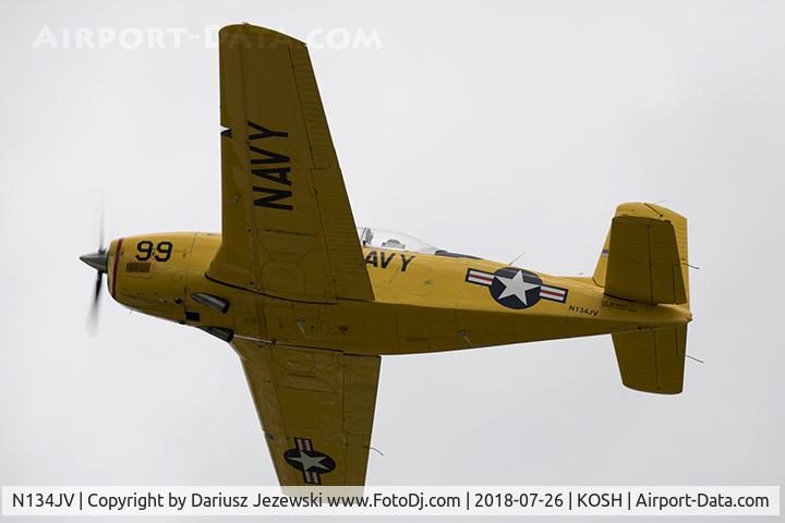 N134JV, 1957 Beech D-45 Mentor C/N BG-345DC, Beech D45 (T-34B) Mentor  C/N BG-345DC, N134JV