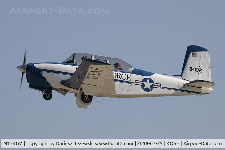 N134LM, 1955 Beech T-34A Mentor C/N G-292, Beech T-34A Mentor  C/N G-292, N134LM