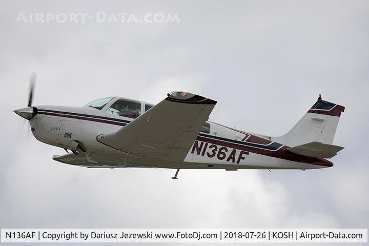 N136AF, 1981 Beech A36 Bonanza 36 C/N E1861, Beech A36 Bonanza 36  C/N E1861, N136AF