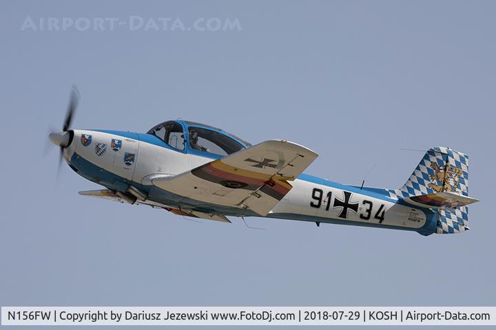 N156FW, 1960 Piaggio FW-149D C/N 156, Focke-Wulf FWP-149D  C/N 156, N156FW