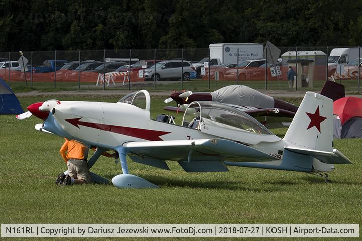 N161RL, 2006 Vans RV-8 C/N 80480, Vans RV-8  C/N 80480, N161RL