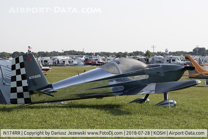 N174RR, 2007 Vans RV-7 C/N 70754, Vans RV-7  C/N 70754, N174RR