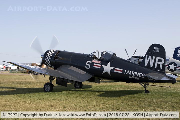 N179PT, 1948 Vought F4U-5 Corsair C/N Not found (Bu122179), Chance Vought F4U-5 Corsair  C/N 122179, N179PT