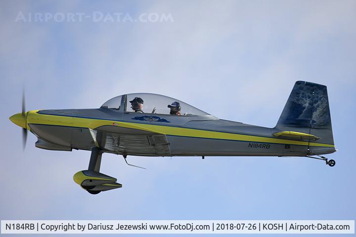N184RB, 2001 Piper PA-46-500TP C/N 4697087, Vans RV-8  C/N 81297, N184RB