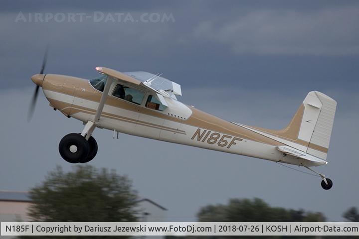N185F, 1957 Cessna 180A C/N 50123, Cessna 180A Skywagon  C/N 50123, N185F