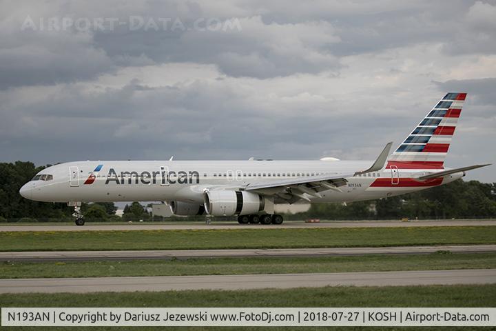 N193AN, 2001 Boeing 757-223 C/N 32387, Boeing 757-223  C/N 32387, N193AN