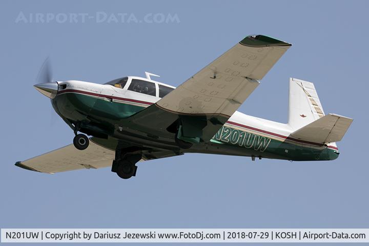 N201UW, 1977 Mooney M20J 201 C/N 24-0390, Mooney M20J 201  C/N 24-0390, N201UW